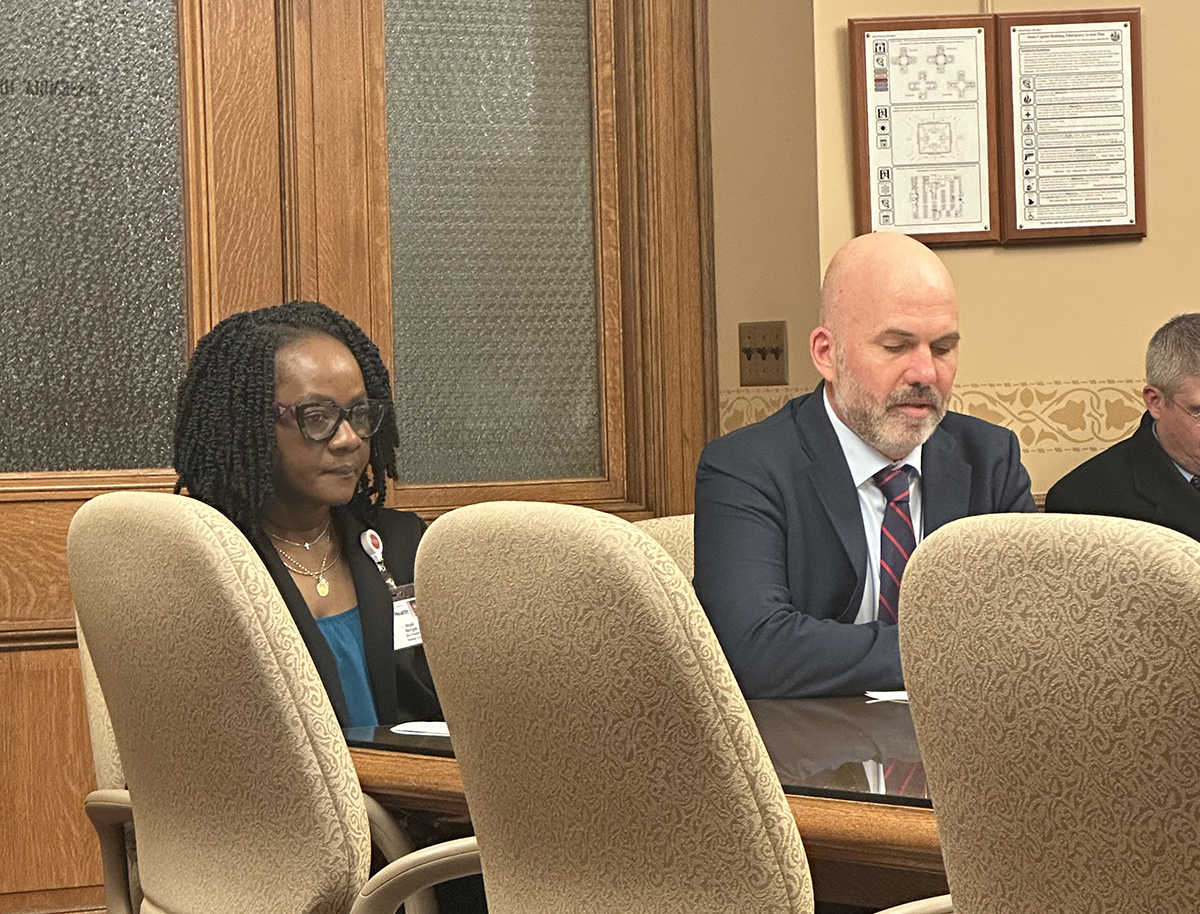 Abby Abongwa and Christian Moran