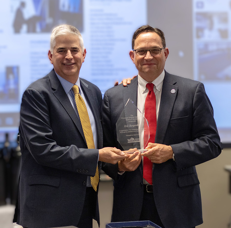 Dr. Jeff Bahr and Eric Borgerding