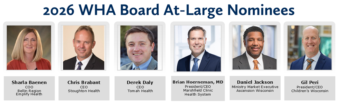 2026 WHA Board At-Large Nominees