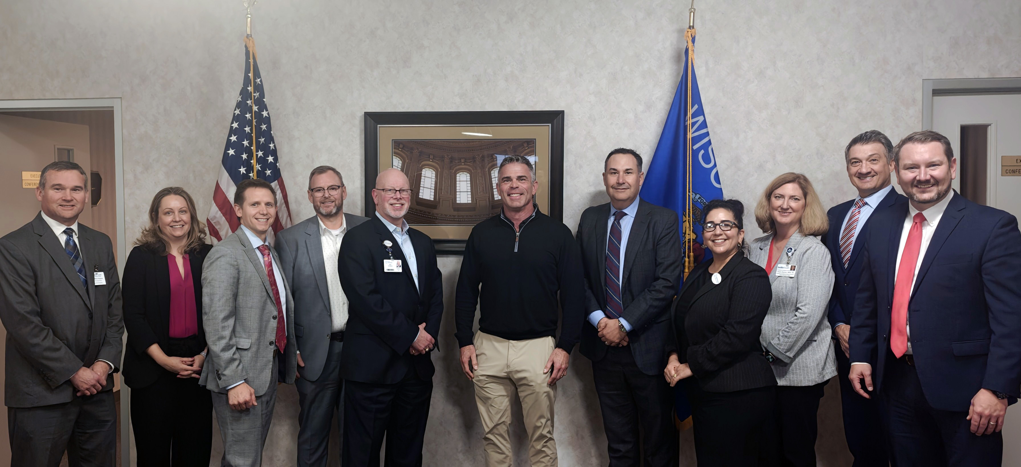 Congressman Tony Wied at DePere District Office