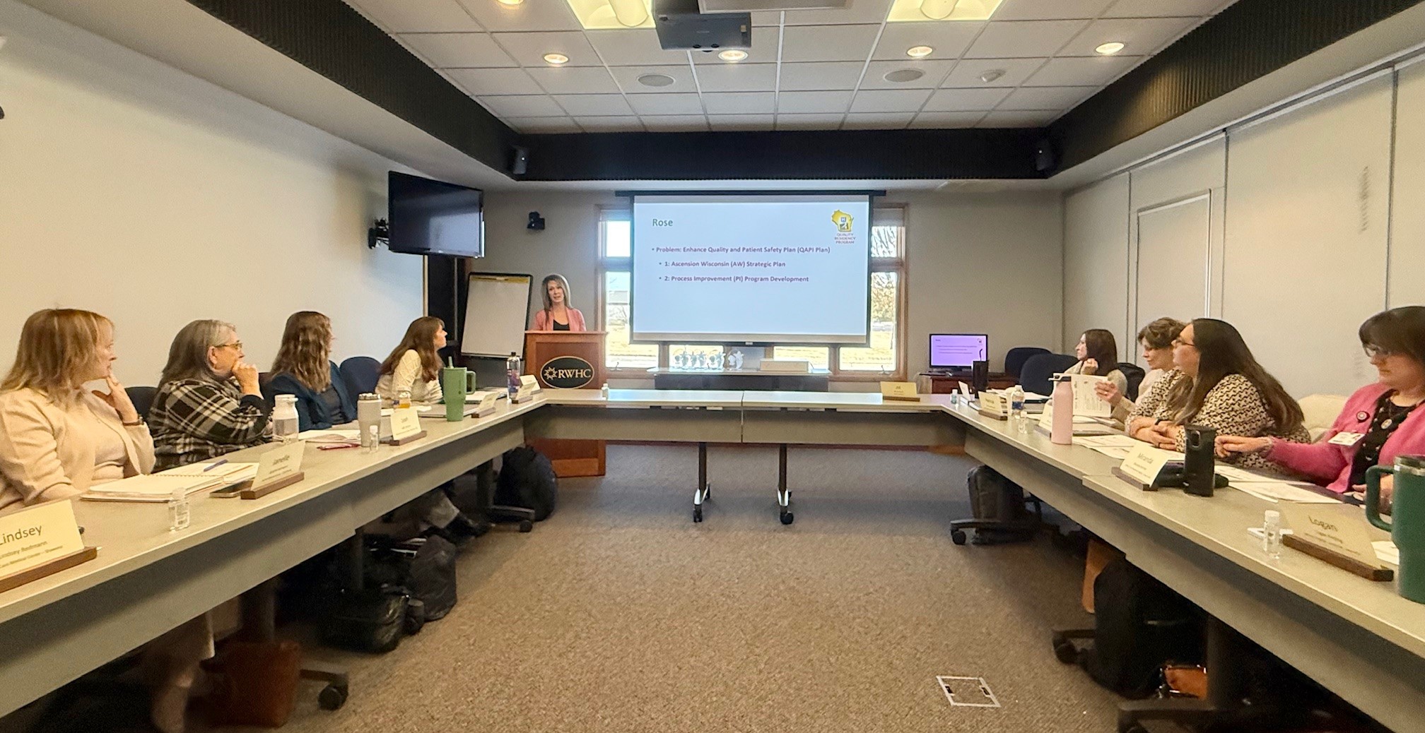 2024-2025 Quality Residency participants at a program learning module