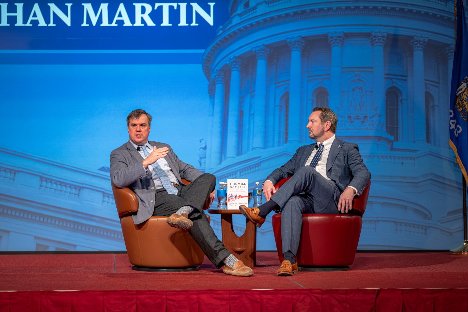 Jonathan Martin and WHA President & CEO Kyle O’Brien