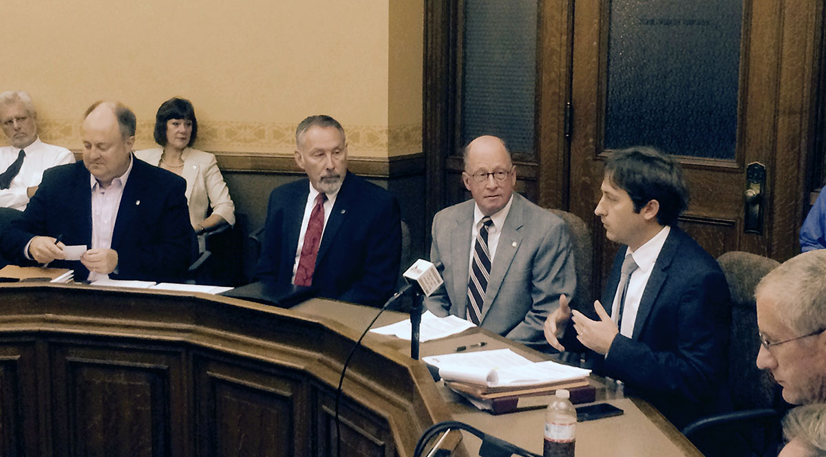 Gordy Lewis testifying