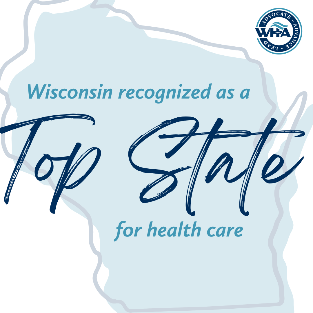 Wisconsin recognized as a top state for health care